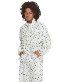 CRICLE CAGE | Floral Mesh Stand-Up Collar Jacket