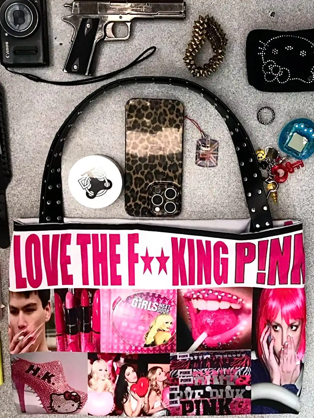 Riri Girls | Portrait Print Shoulder Bag