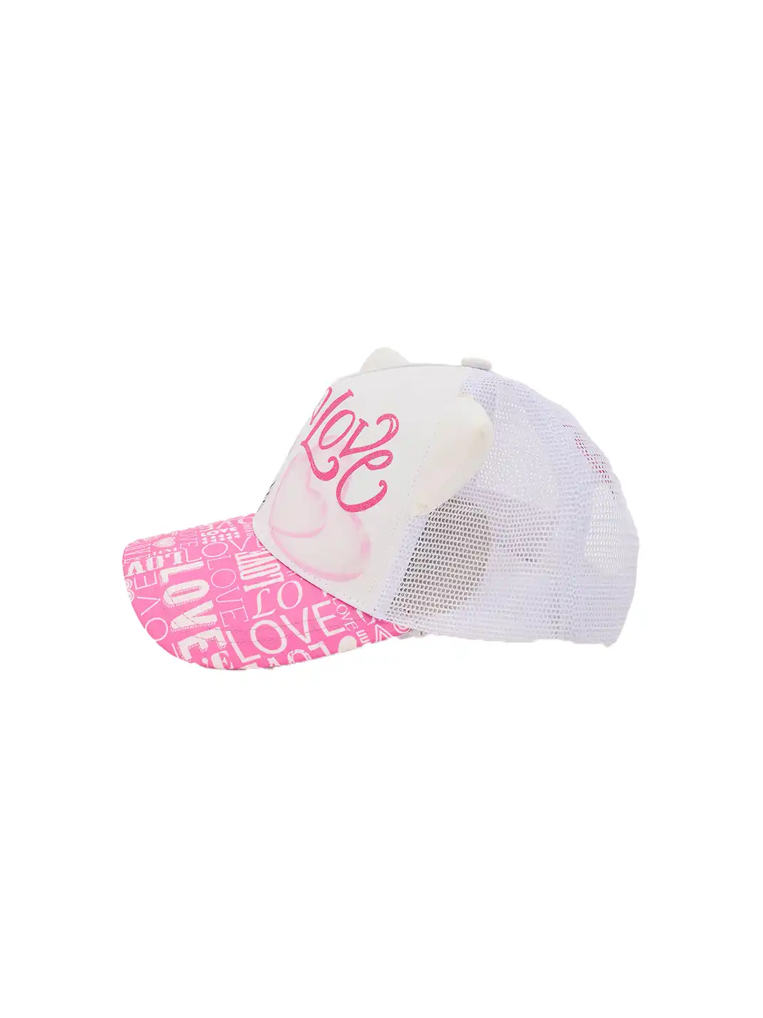 Riri Girls | All-over Print Cat Ear Mesh Cap