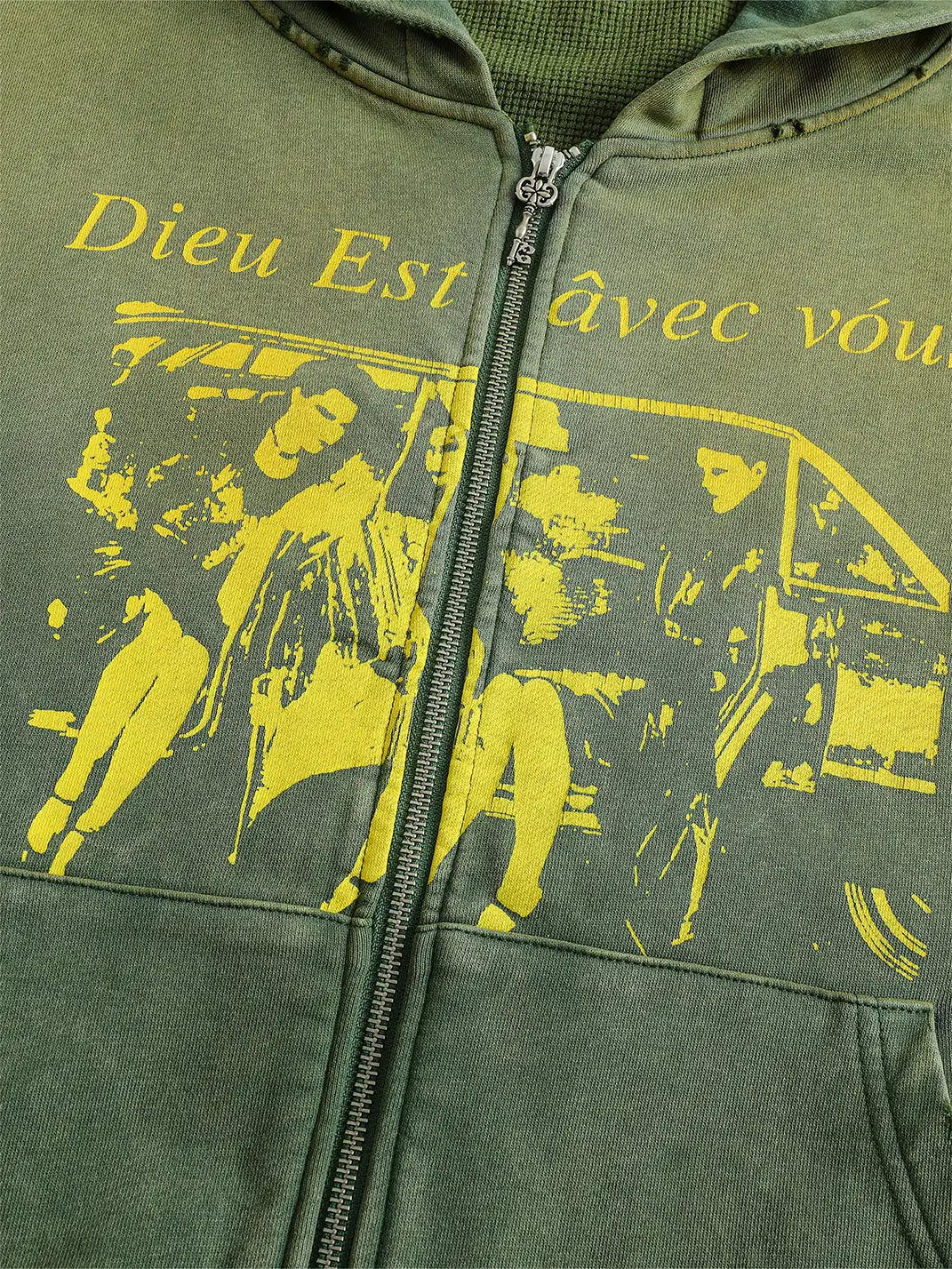 DEAV | Washed Distressed Sweatshirt