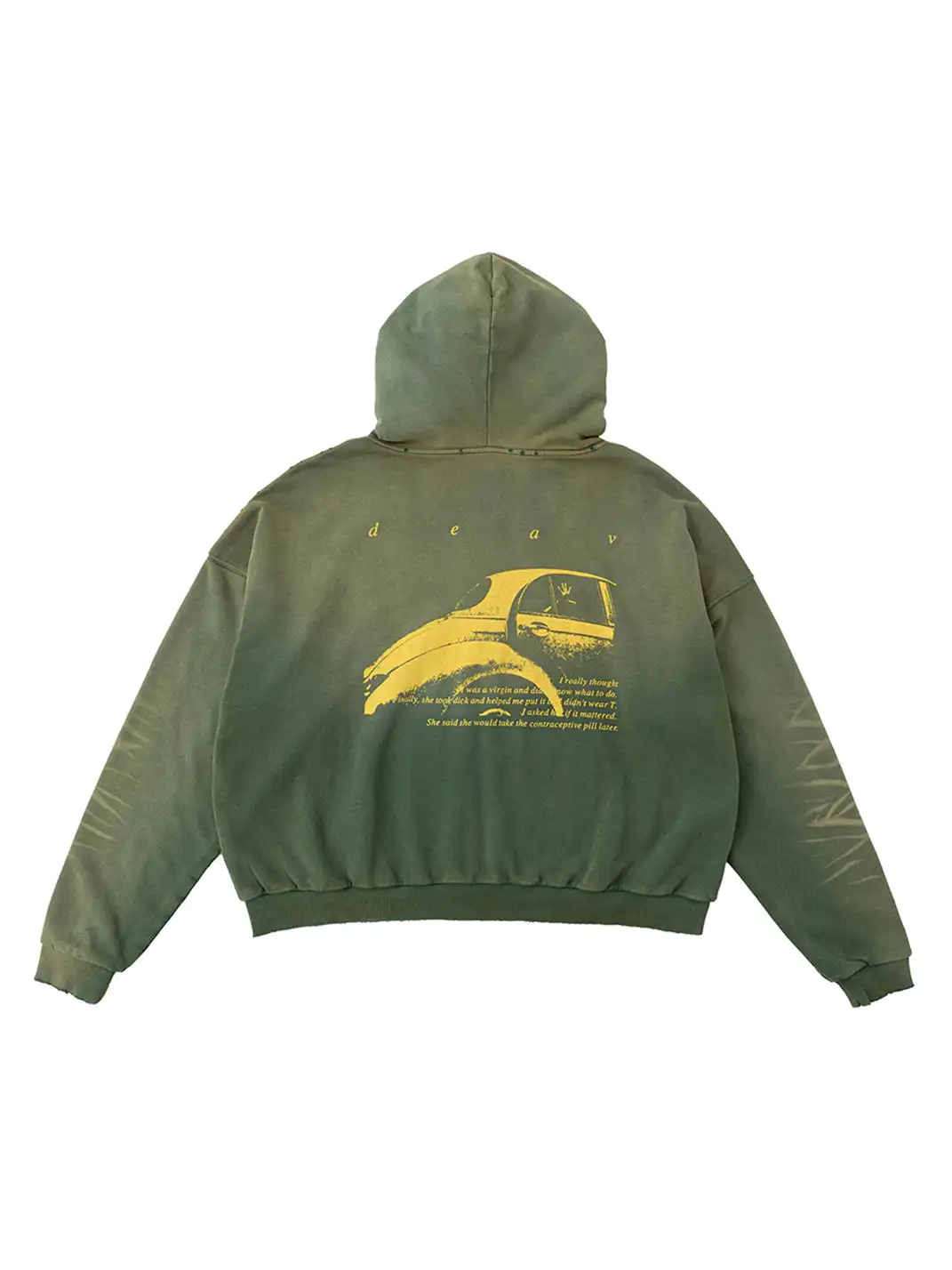 DEAV | Washed Distressed Sweatshirt