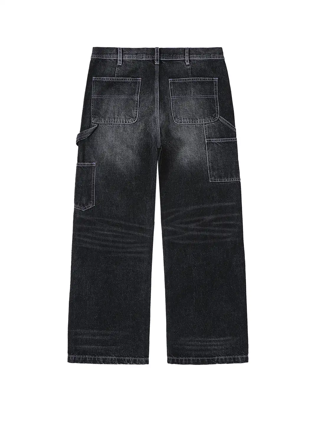 DEAV | Purple Thread Appliqué Cat Whisker Jeans