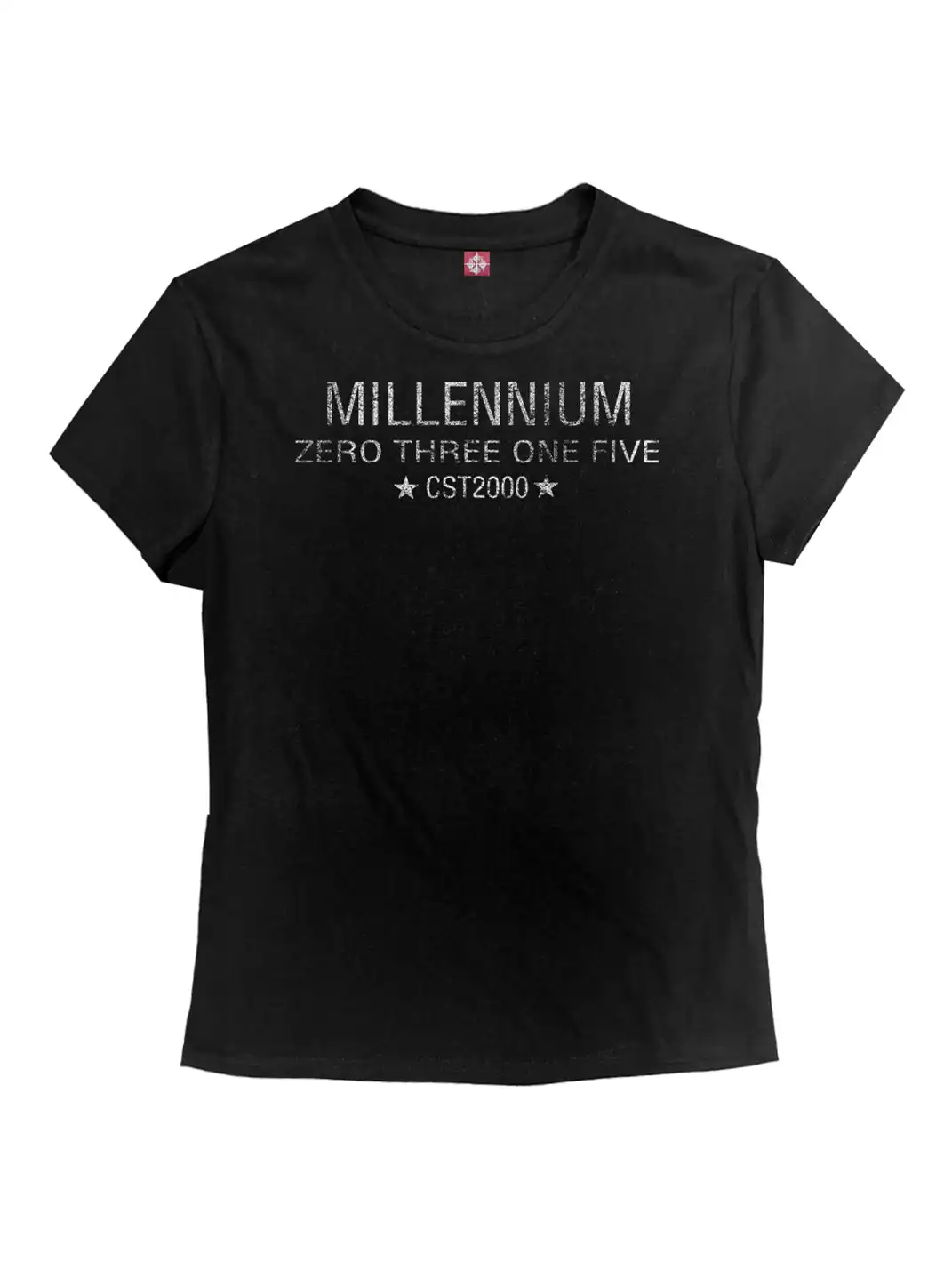 DETW | Jacquard Five-Star Slogan T-shirt