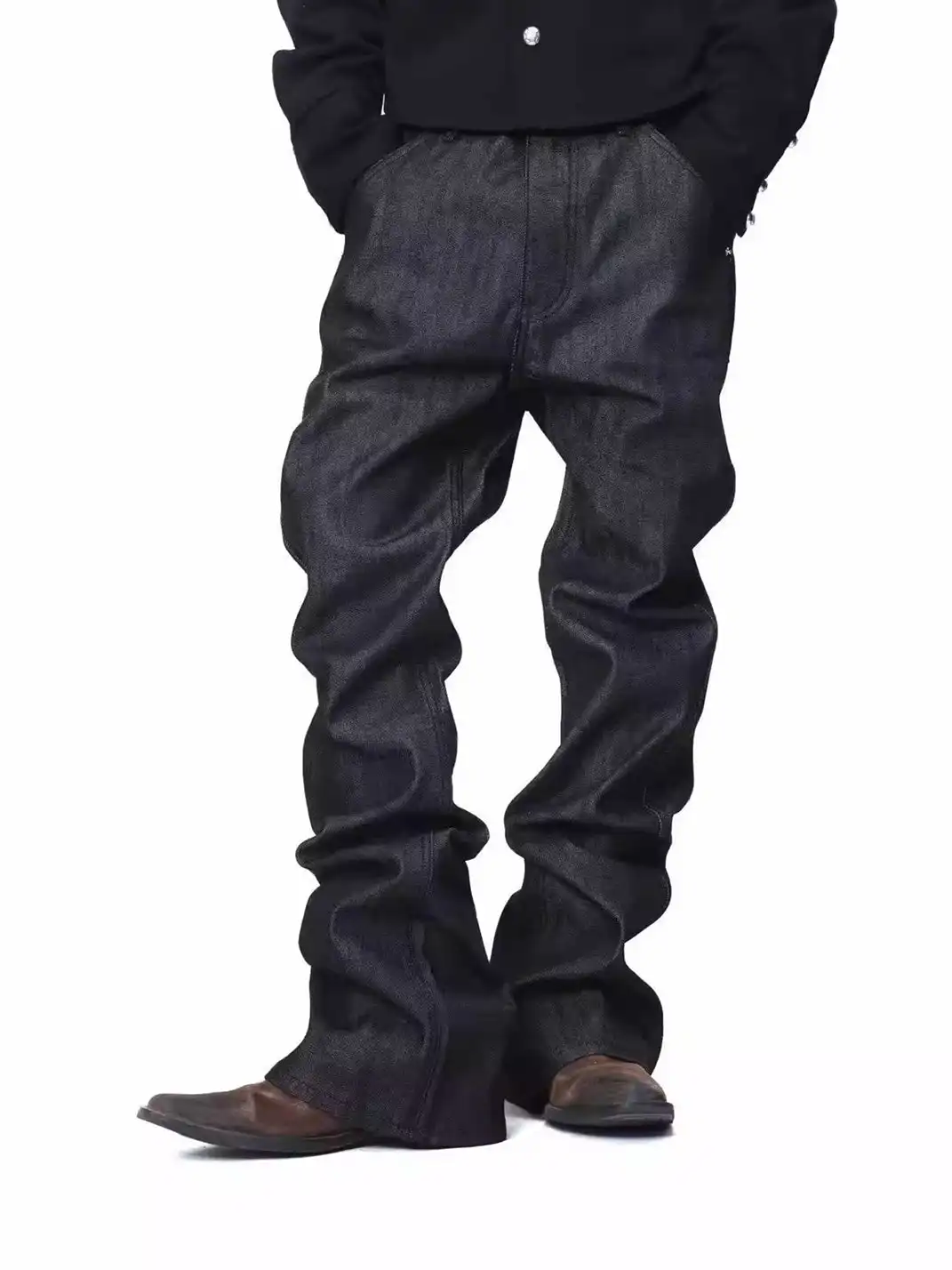 DETW | Raw Denim Stacked Jeans