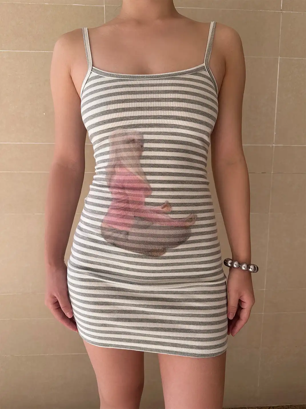 Rebel Angel | Striped Slip Dress