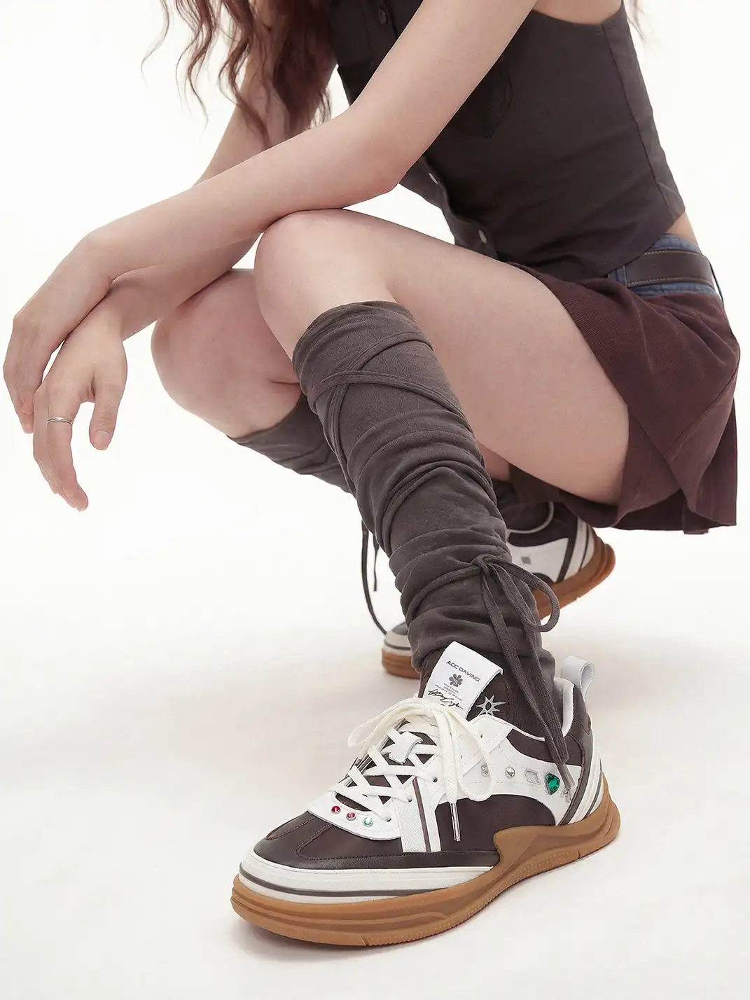 ADC | Rhinestone Star Cluster GAT Sneakers