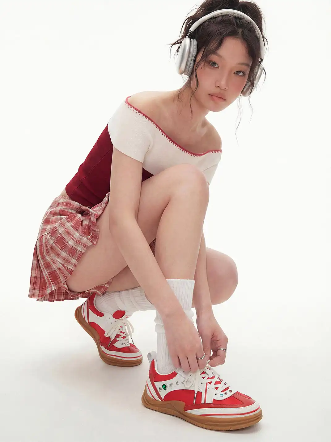 ADC | Rhinestone Star Cluster GAT Sneakers