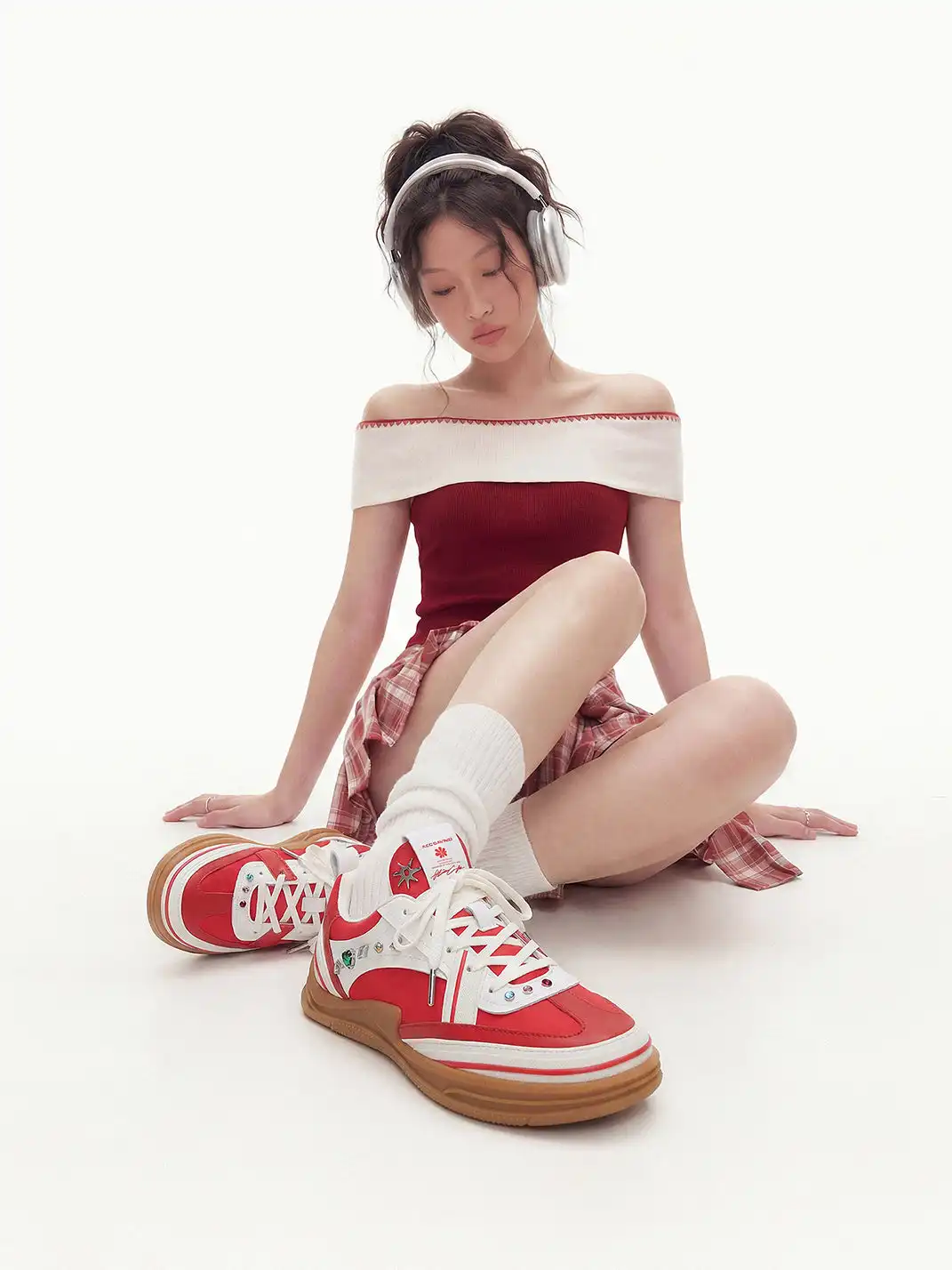 ADC | Rhinestone Star Cluster GAT Sneakers