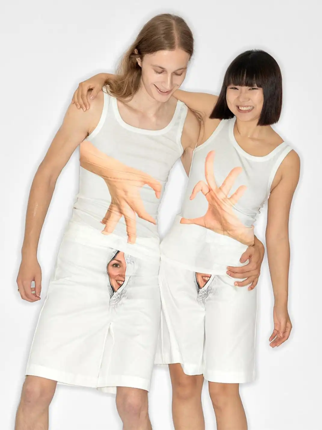 HuDieGongZhu | Heart-Shaped Reversible Vest