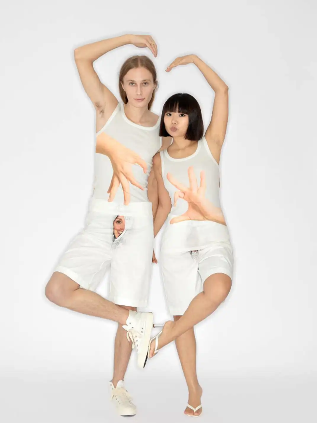 HuDieGongZhu | Heart-Shaped Reversible Vest