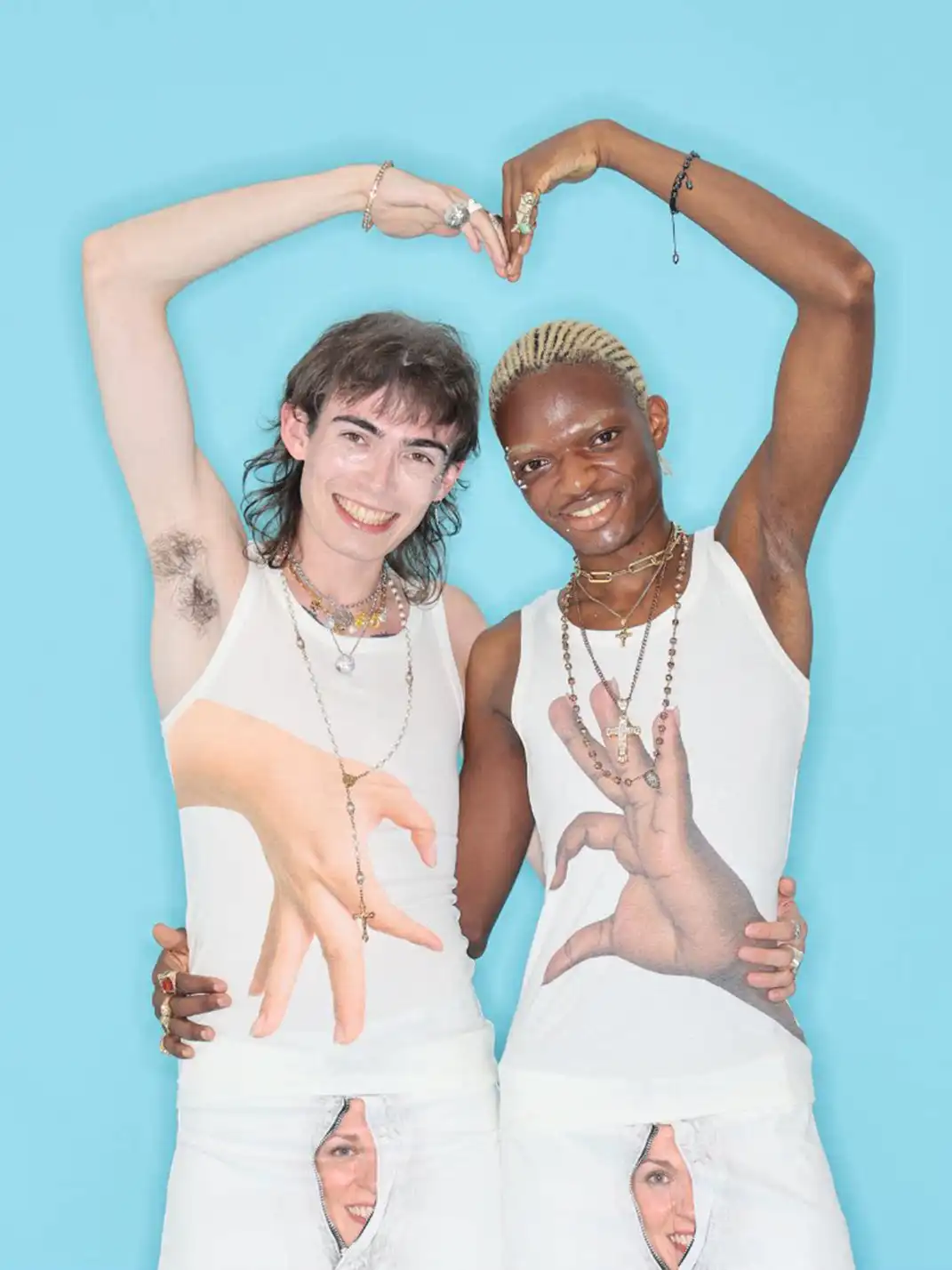 HuDieGongZhu | Heart-Shaped Reversible Vest