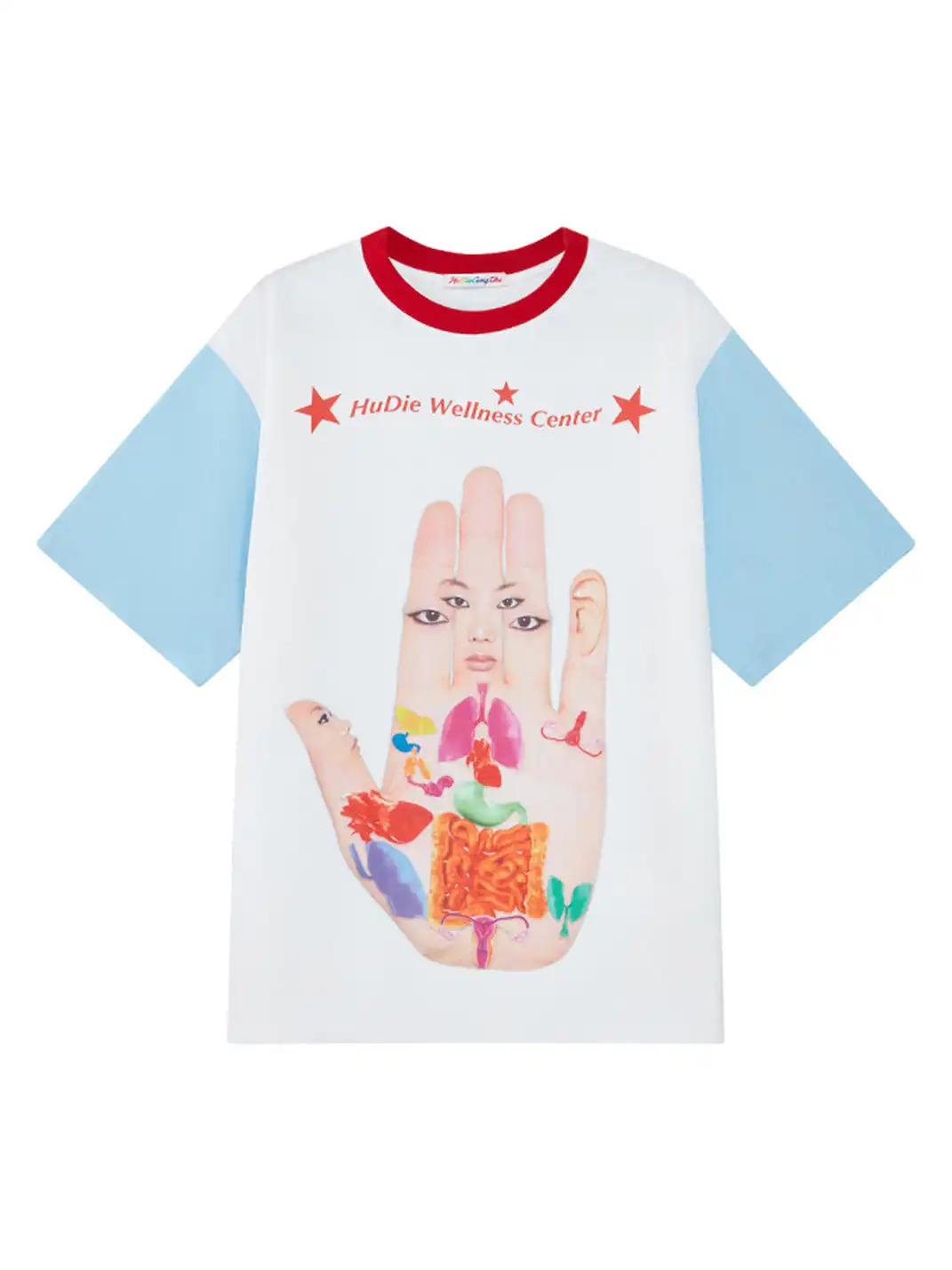 HuDieGongZhu | Handprint T-shirt