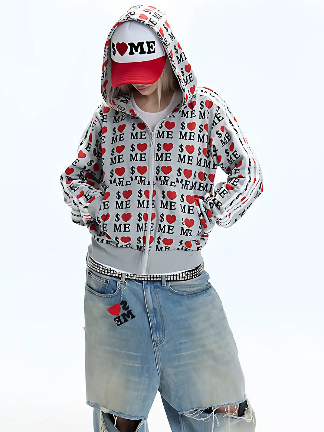 ArtByTastybabe | $LOVEME Print Hoodie