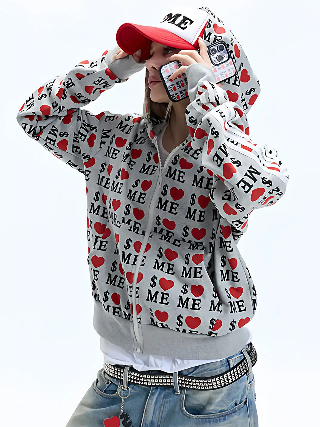 ArtByTastybabe | $LOVEME Print Hoodie
