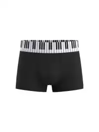 ArtByTastybabe | Cotton Piano Keyboard Boxer Briefs