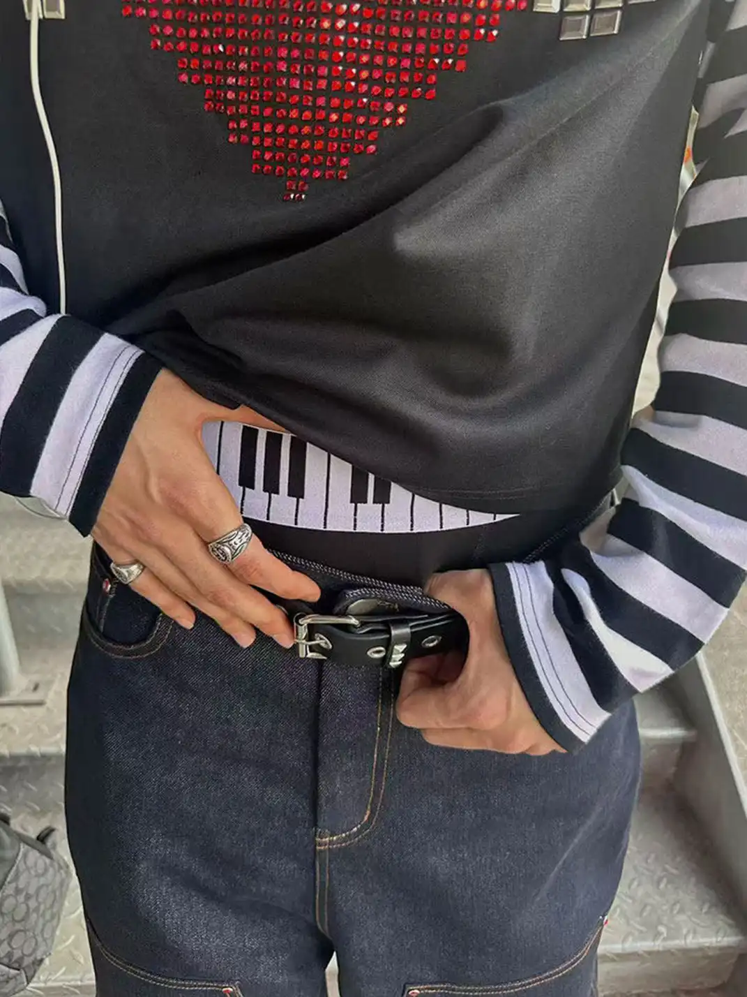 ArtByTastybabe | Cotton Piano Keyboard Boxer Briefs