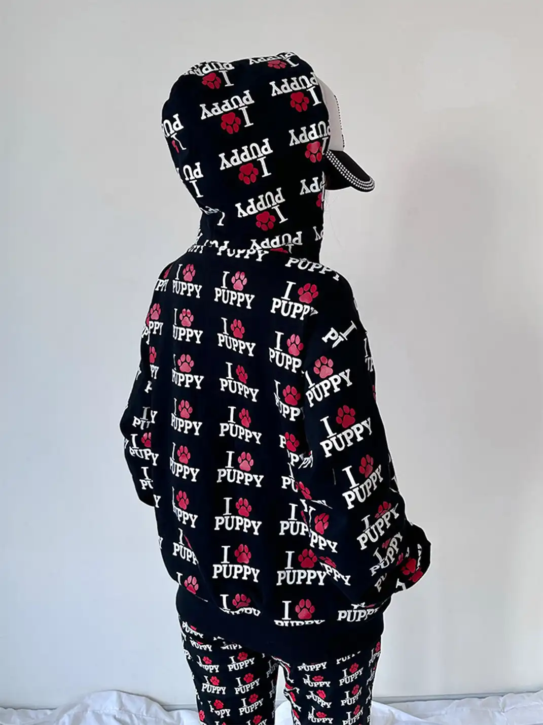 ArtByTastybabe | I Love Dog All Over Print Hoodie