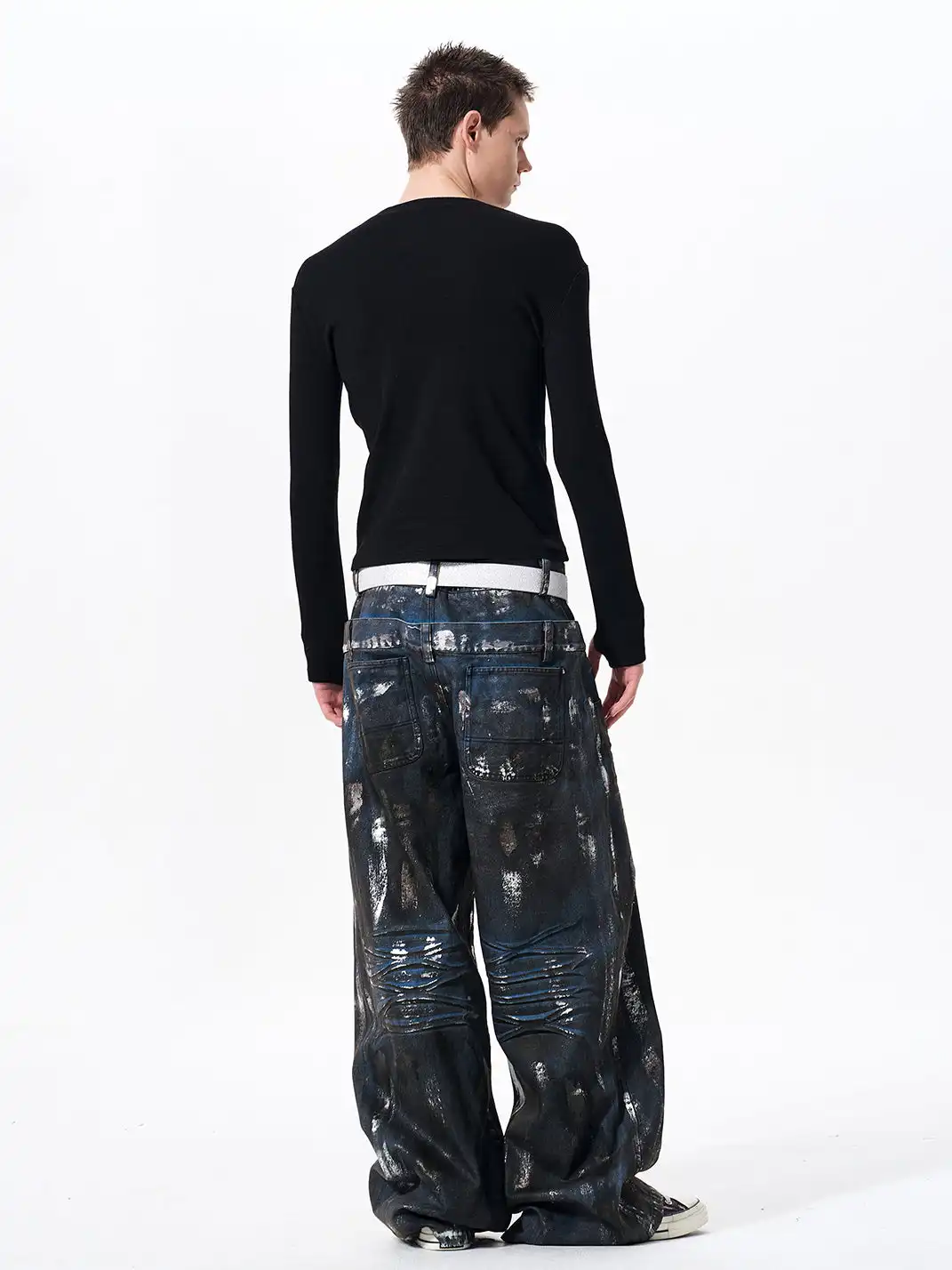 Fourth3ex | Headphone Cross Print Base Tee