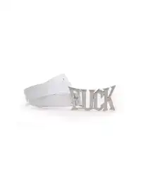 Fourth3ex | Full Rhinestone Genuine Leather Belt