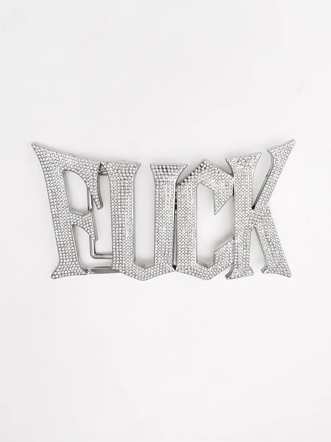 Fourth3ex | Full Rhinestone Genuine Leather Belt