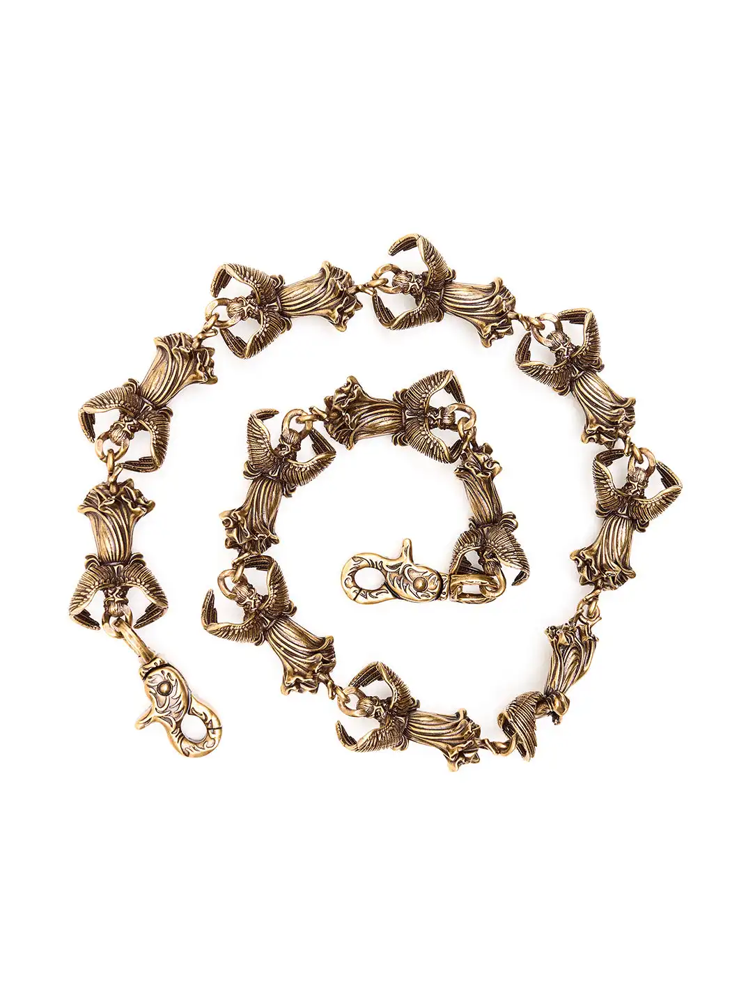 Fourth3ex | Heavy Electroplated Angel Pants Chain