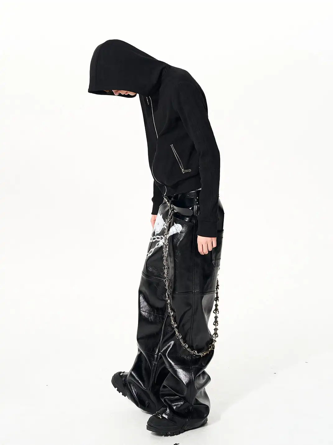 Fourth3ex | Heavy Electroplated Angel Pants Chain