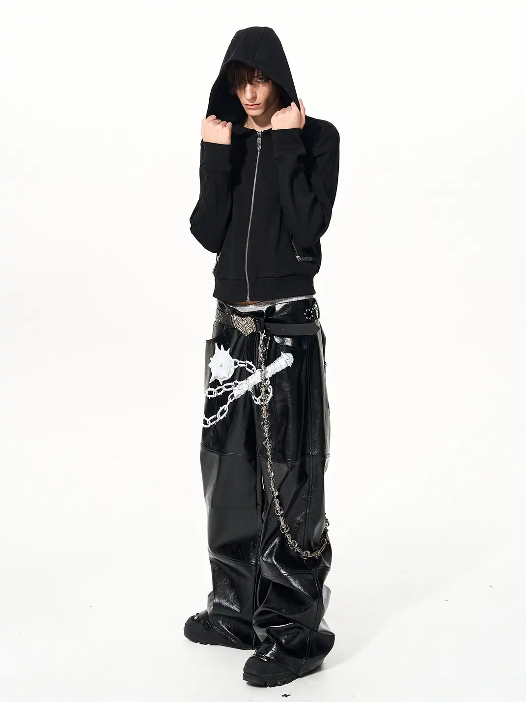 Fourth3ex | Heavy Electroplated Angel Pants Chain