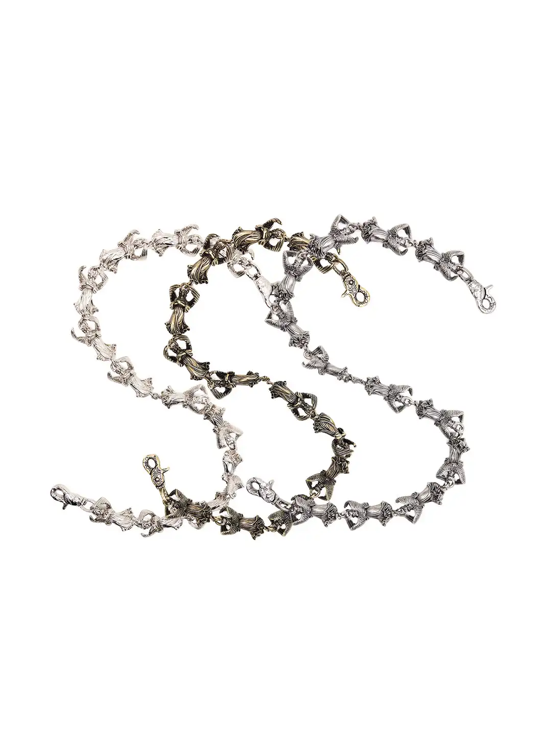Fourth3ex | Heavy Electroplated Angel Pants Chain