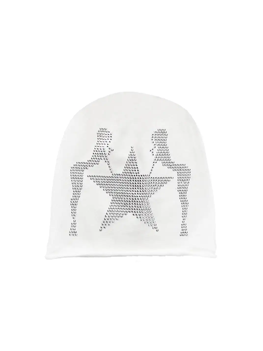 Fourth3ex | Studded Print Beanie