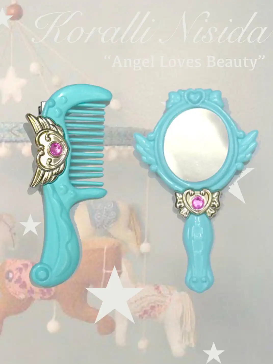 Koralli Nisida | Amélie Comb & Mirror Shaped Hair Clip