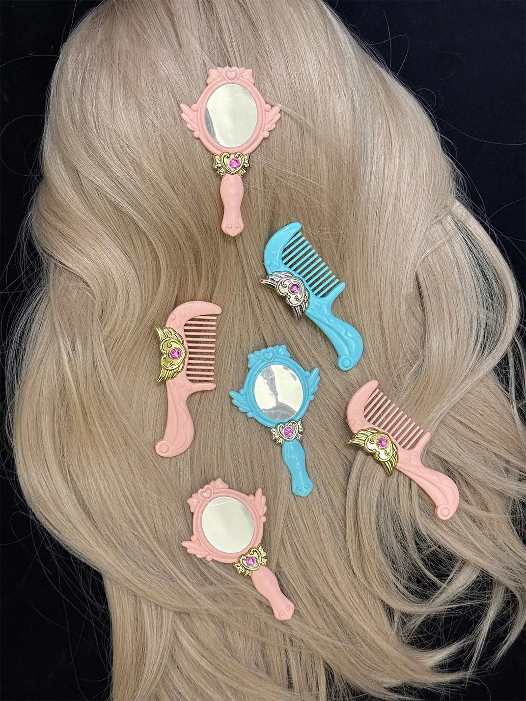 Koralli Nisida | Amélie Comb & Mirror Shaped Hair Clip