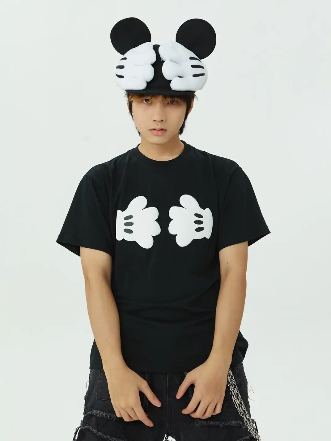 RED ICE | Mickey Parody Baseball Cap