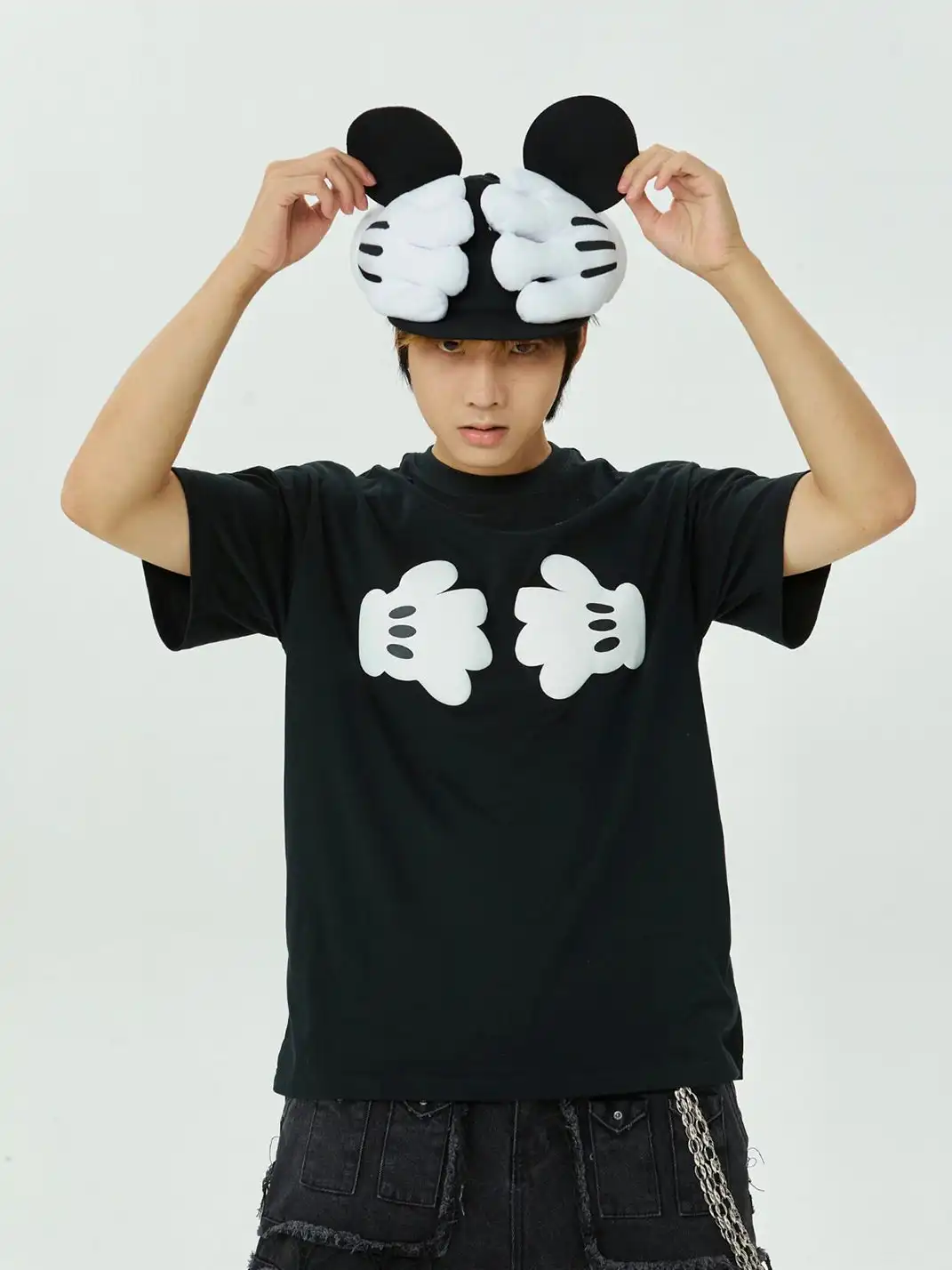 RED ICE | Mickey Parody Baseball Cap