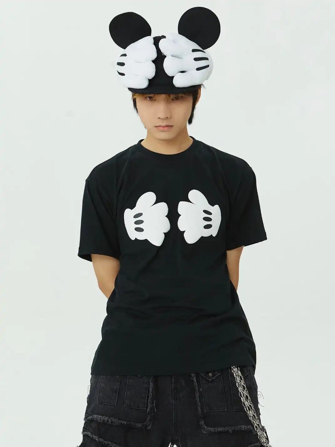 RED ICE | Mickey Parody Baseball Cap