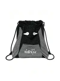 RED ICE | Drawstring Rabbit Ear Hat Bag