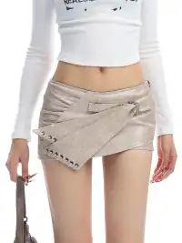 BIGGOLD | Asymmetrical Bodycon Skirt