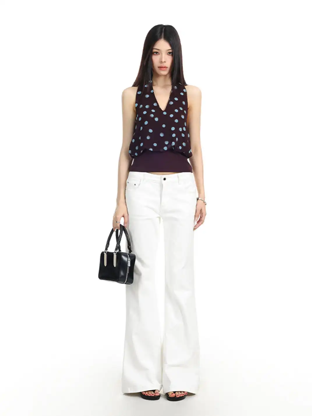 BIGGOLD | Halter Neck Bud Camisole Top