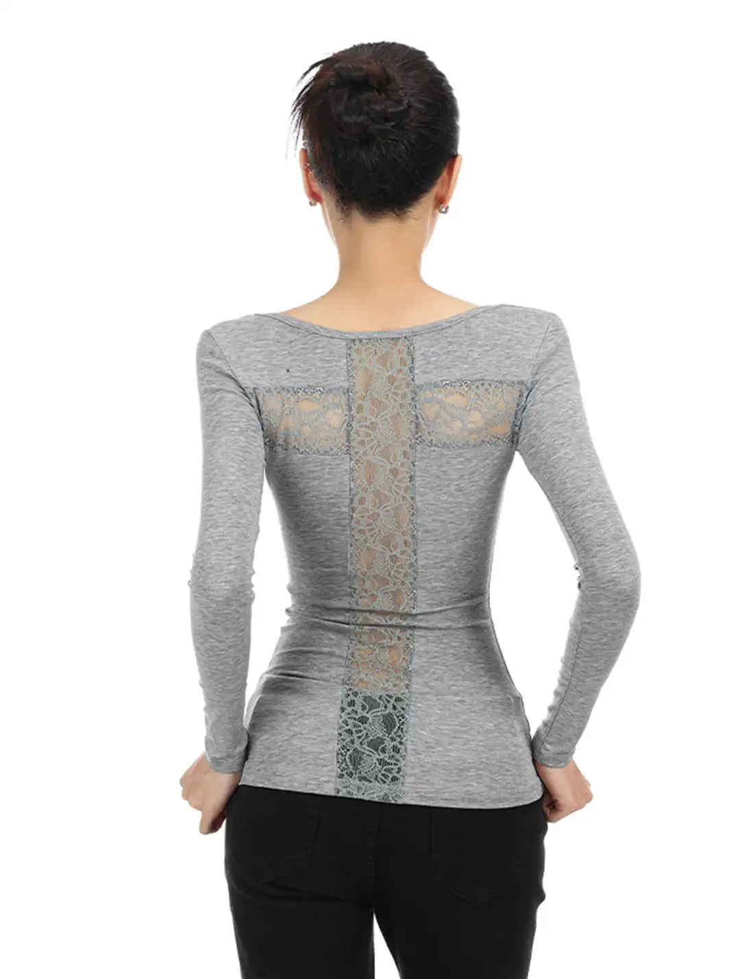 BIGGOLD | Back Lace Cross T-Shirt