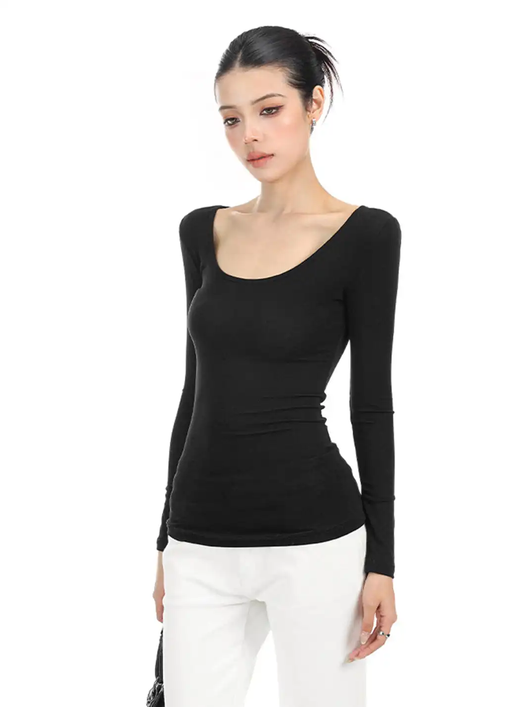 BIGGOLD | Back Lace Cross T-Shirt