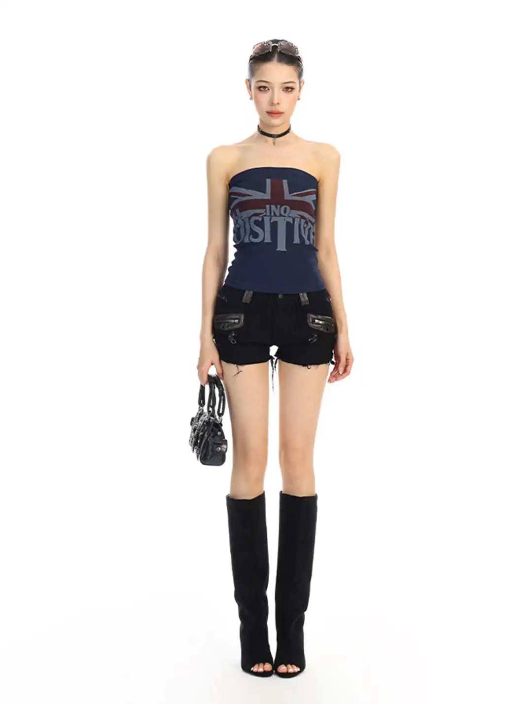 BIGGOLD | Flag Print Tube Top