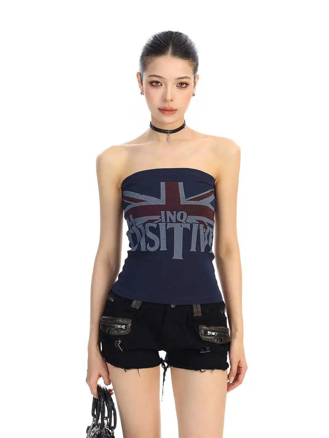BIGGOLD | Flag Print Tube Top