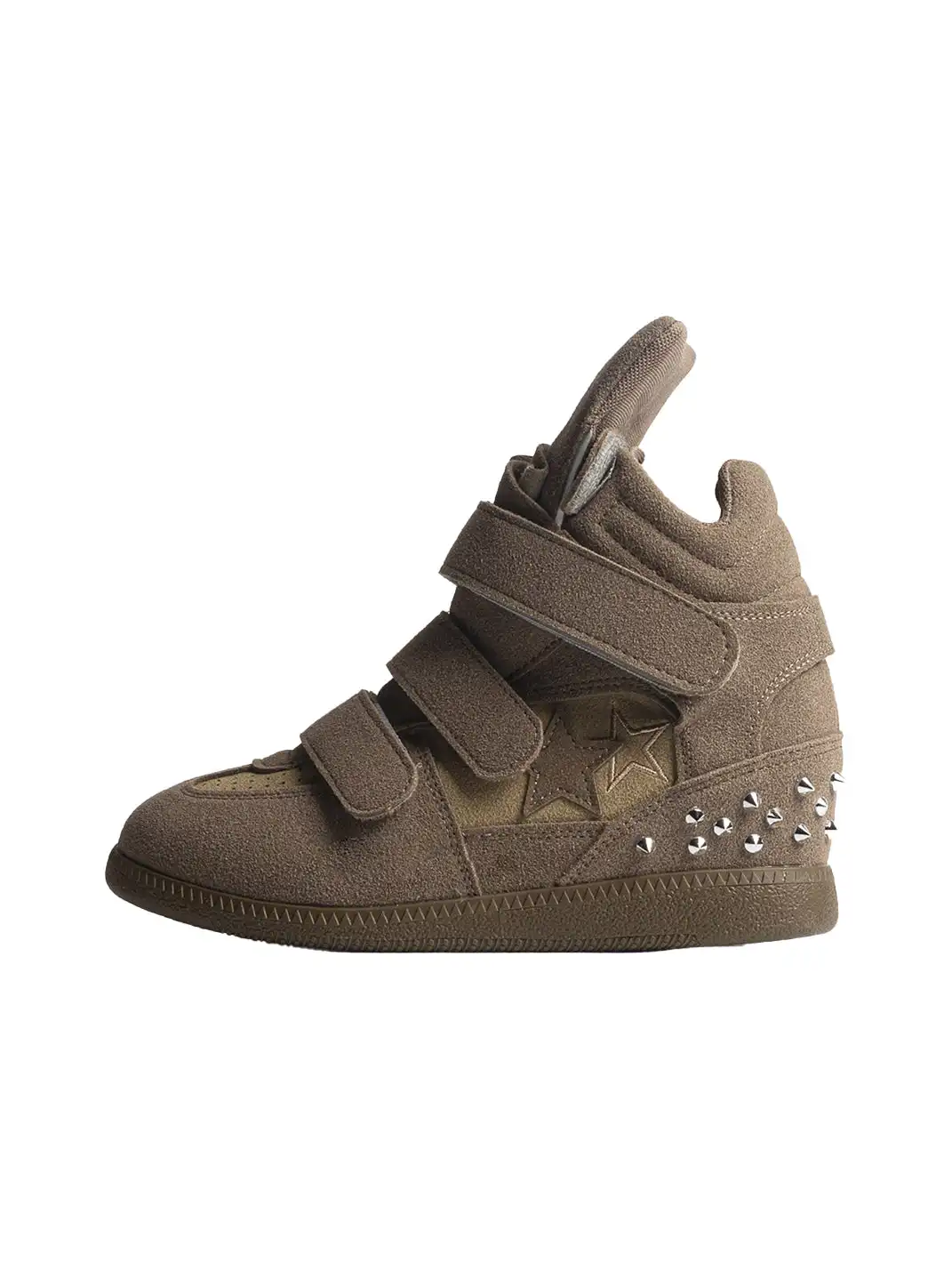 Jpoetry | Genuine Leather Vintage Star High-Top Shoes