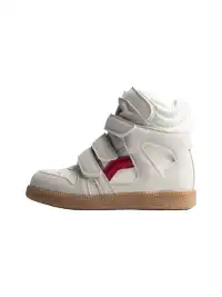 Jpoetry | Color-Block Hook-and-Loop High-Top Sneakers