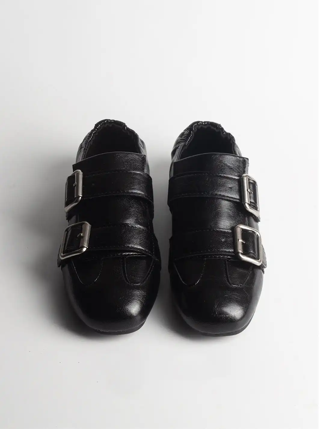 Jpoetry | Vintage Buckle Strap Flat Loafers