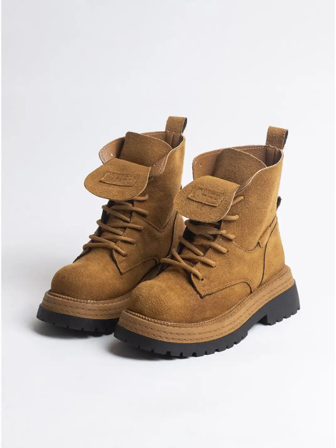 Jpoetry | Genuine Leather Platform Martin Boots