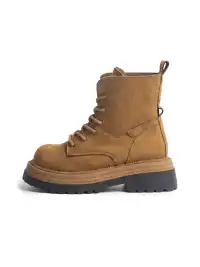 Jpoetry | Genuine Leather Platform Martin Boots