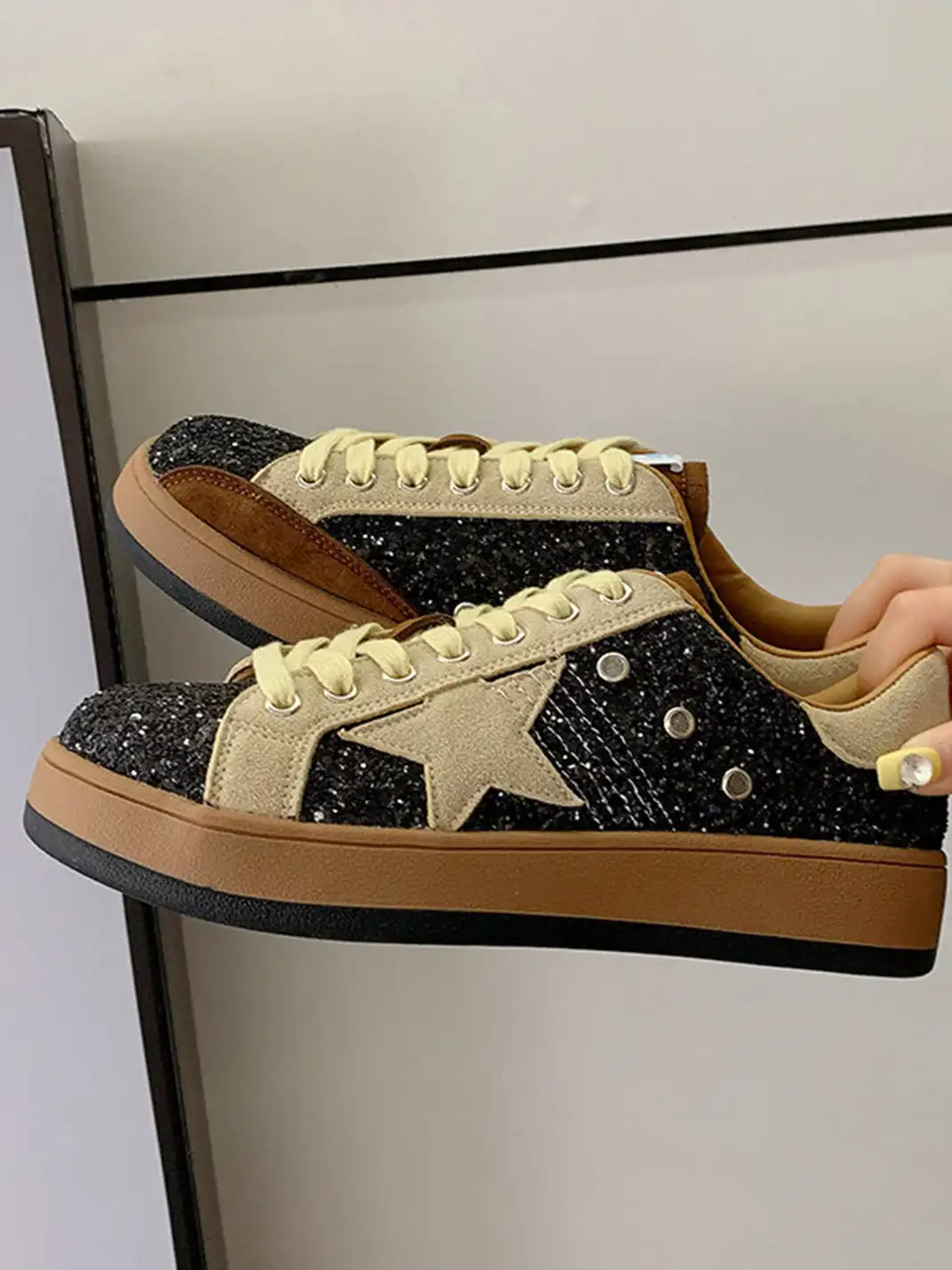 Jpoetry | Vintage Sequin Star Shoes