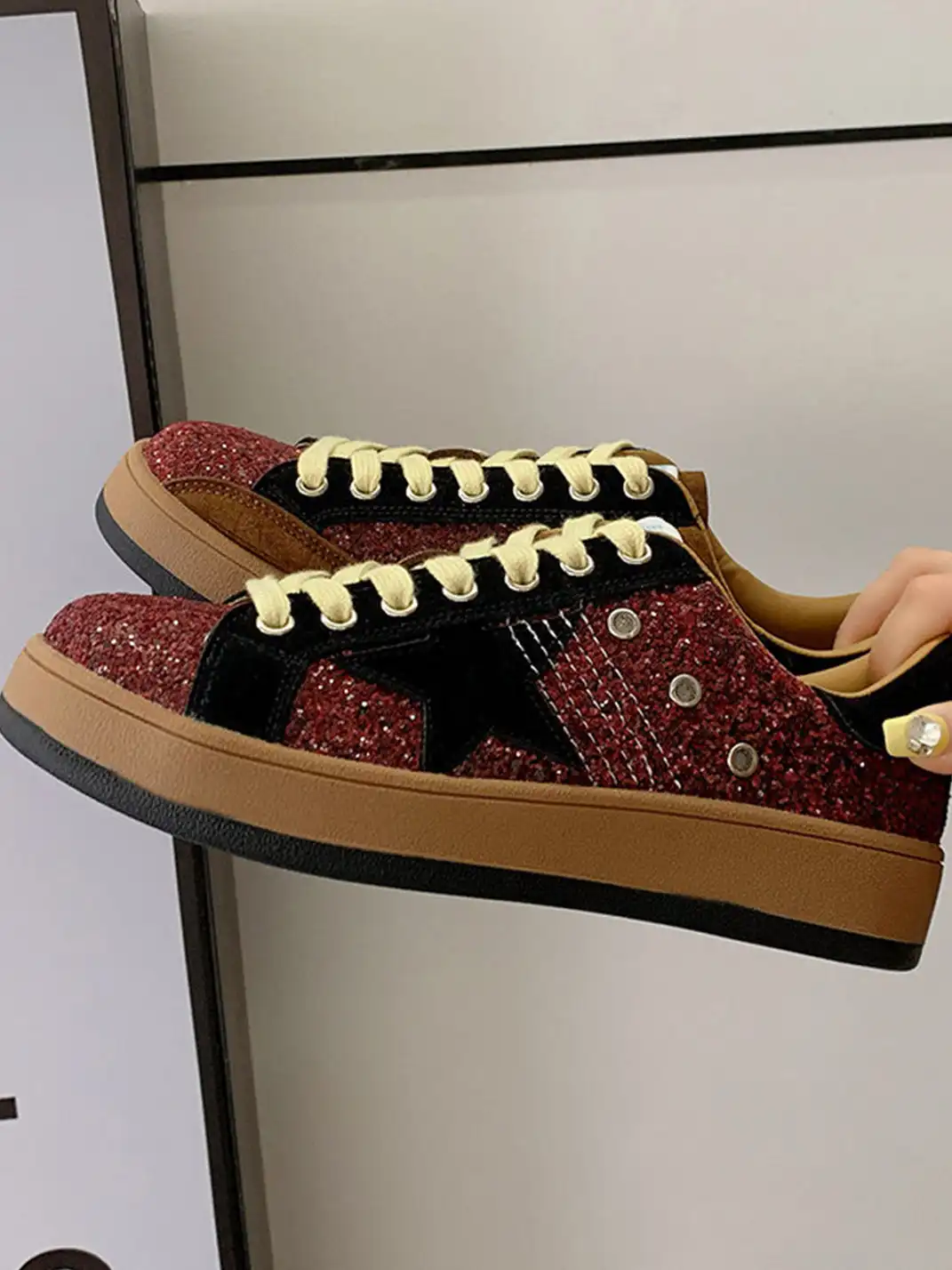 Jpoetry | Vintage Sequin Star Shoes