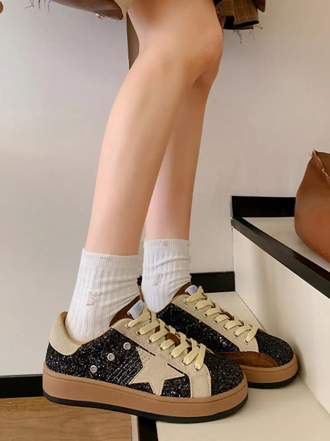 Jpoetry | Vintage Sequin Star Shoes
