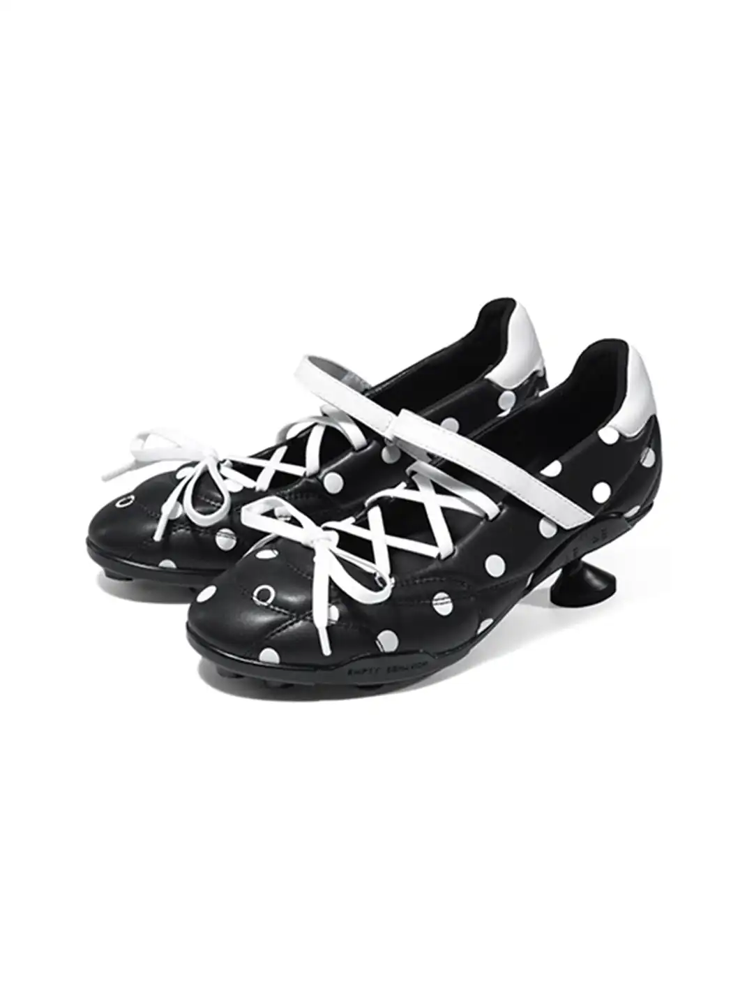EMPTY BEHAVIOR | Polka Dot Sporty Ballet Flats